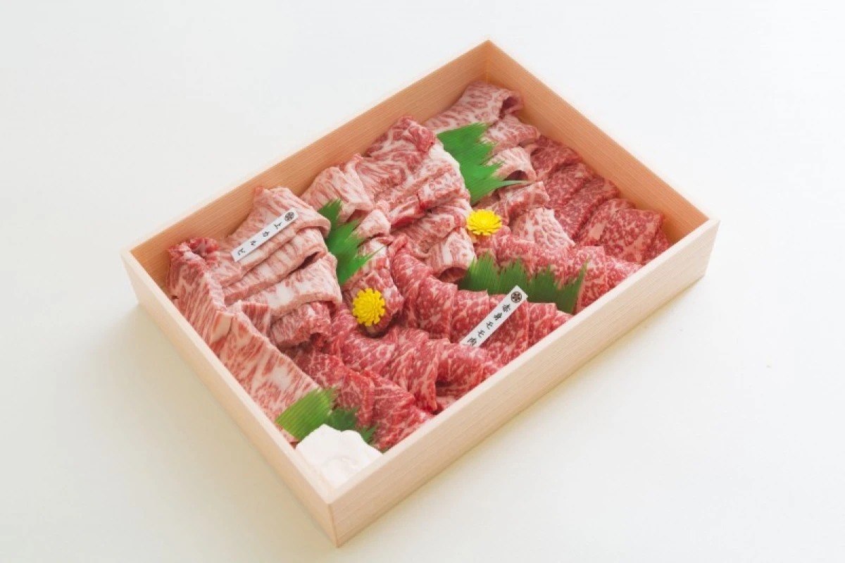 【ギフト用化粧箱でお届け】近江牛　上カルビ・モモセット　焼肉用