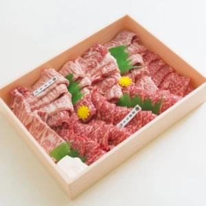 【ギフト用化粧箱でお届け】近江牛　上カルビ・モモセット　焼肉用